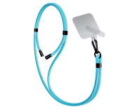 Etui do telefonów 3MK Sznurek do Etui EasyClip Light Blue (black) 5903108568654